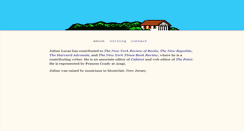 Desktop Screenshot of julianlucas.com